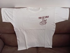 T-shirt Viking Granata - Torino - anni '90 - Taglia L/M