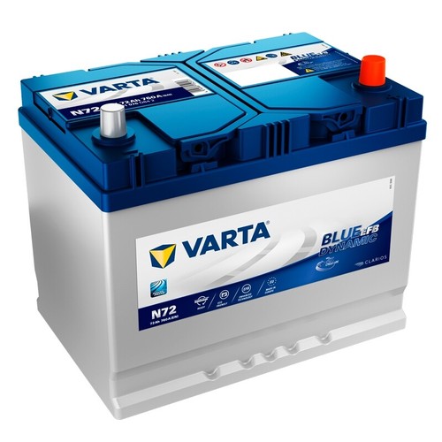 Batteria auto varta - batteria, blue