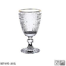 CALICI VINO SUNFLOWER S/6 G NAT 25CL ART.83153