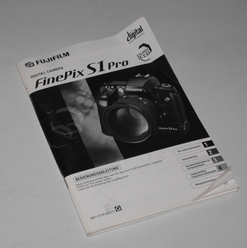 Fujifilm finepix pro - s1,