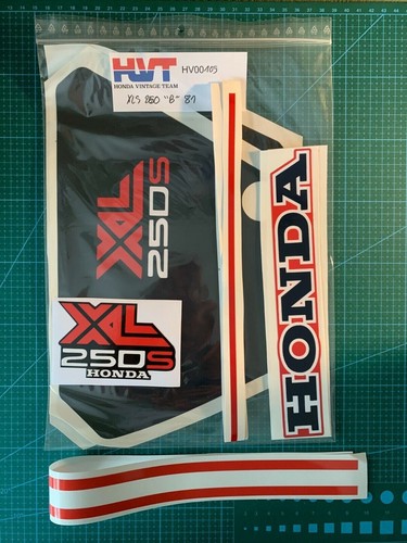 Honda xls 250 rouge - honda,