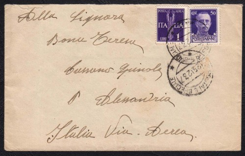 Storia postale guerra - postale, spagna