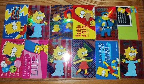 Carte simpson collezione - carte, da