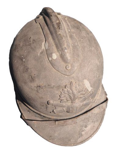 Casque adrian artillerie 1915 - casque,