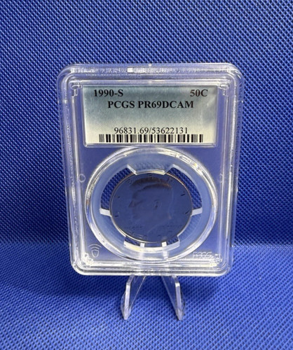 1990 kennedy pr69dcam pcgs - kennedy,