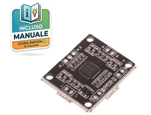 Modulo amplificatore audio - amplificatore,