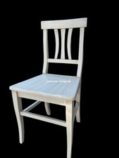 SEDIA  SHABBY DECAPE' IN LEGNO