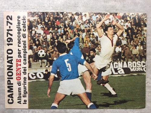 Album calciatori 1971 1972 non - calciatori, 1971/1972