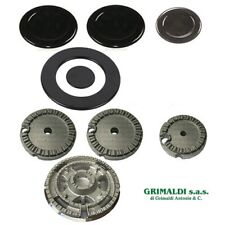 KIT BRUCIATORI E PIATTELLI PER PIANO COTTURA CUCINA 4 FUOCHI REX ELECTROLUX