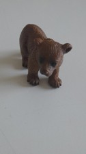 Schleich 14324 bear grizzly baby orso USATO collezione animali selvatici