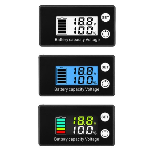 Voltmetro auto dc7 68v - voltmetro,