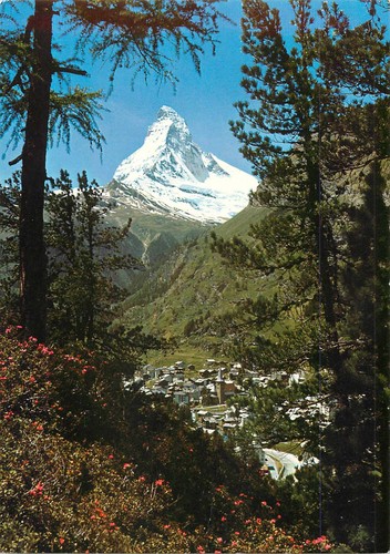 Cartolina zermatt svizzera - cartolina,