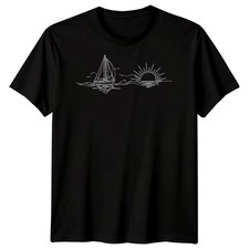 T-shirt uomo barca a vela