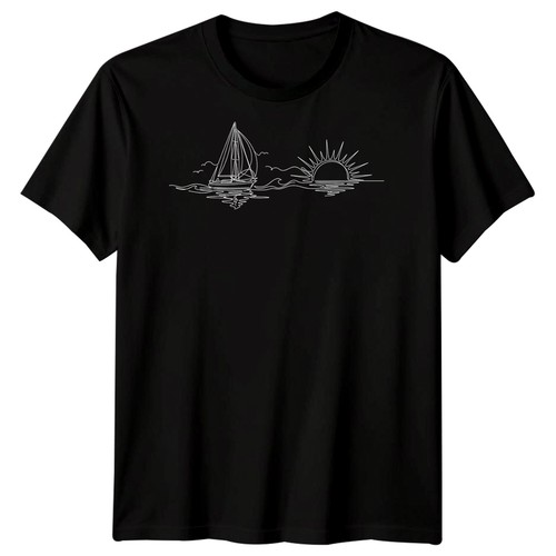Shirt uomo barca vela - t-shirt,