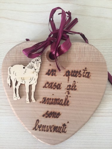 Quadretto lovely legno di - in,