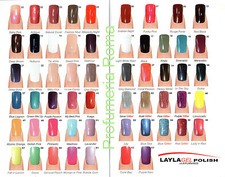 LAYLA GEL POLISH Smalto UV Semipermanente Removibile SOAK OFF - COLORE A SCELTA 