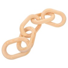  Decorazione con catena in legno: decorazione per la casa con catena in legno a