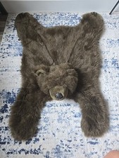 Fancy Zoo Plush Brown Faux