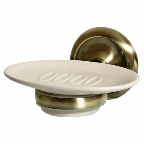 Porta sapone ottone antico - porta,
