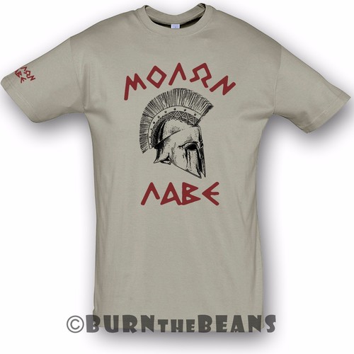 Shirt casco spartans molon - casco, spartans,