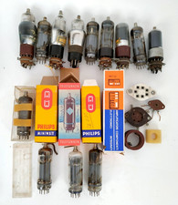Lotto misto +14 valvole AUDIO radio Epoca Grossa Taglia vintage Vari Marchi-XXX