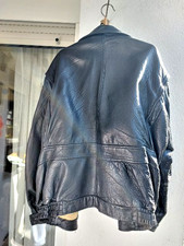 Blusa pesante in pelle