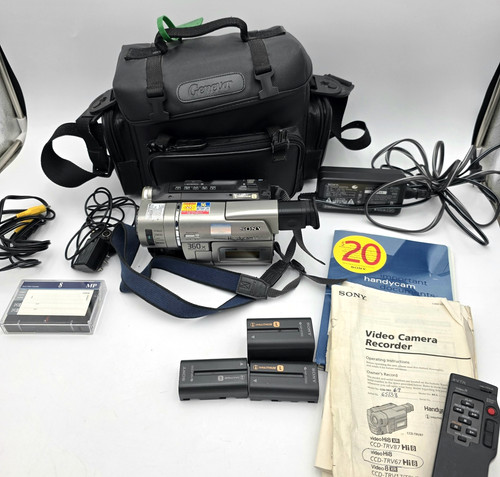 Sony ccd trv67 hi8 - sony, handycam
