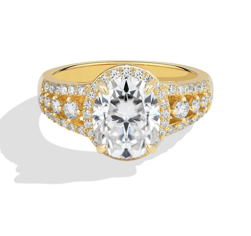 Anello taglio ovale - 3,0,