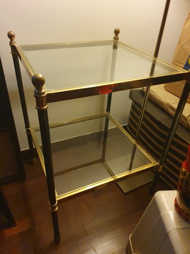 Tavolino rettangolare metallo