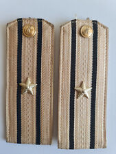 Spallacci originali uniforme estiva da parata Cap. III cl Marina URSS Soviet