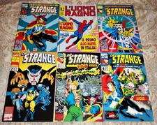 DR. STRANGE MINI NN.0/4 COMPLETA (PANINI 1995) + UOMO RAGNO CORNO N.1 ANASTATICA