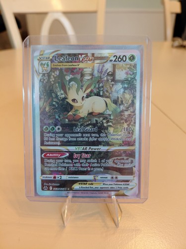 Carta holo leafeon - holo, crown