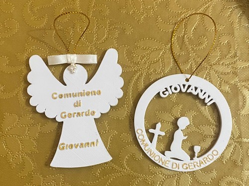 Segnaposto comunione 10pz - segnaposto,