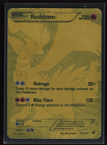 Reshiram 114 full art secret - (114,