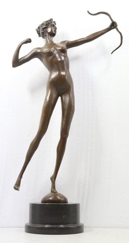 Grande scultura art decò - scultura, in