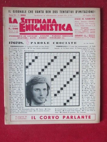 Settimana enigmistica 2052 - settimana,