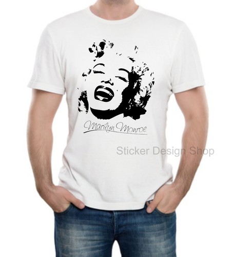 Shirt marilyn monroe stampa - t-shirt,
