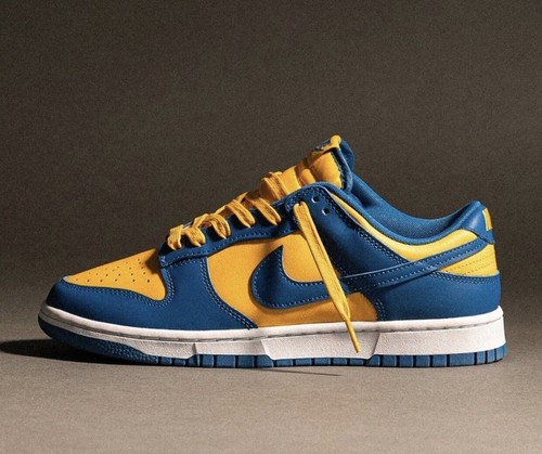 Nike dunk low ucla giallo - giallo, blu