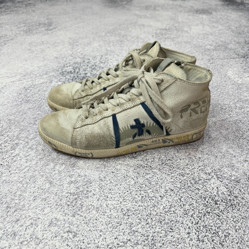 Premiata gray suede - high, top