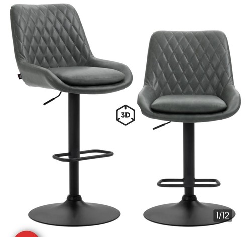 Homcom set sgabelli da - homcom,