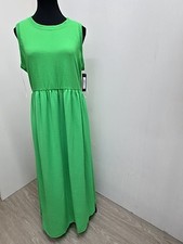 Maxi abito verde Isaac Mizrahi
