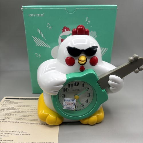 Sveglia pollo vintage nuova