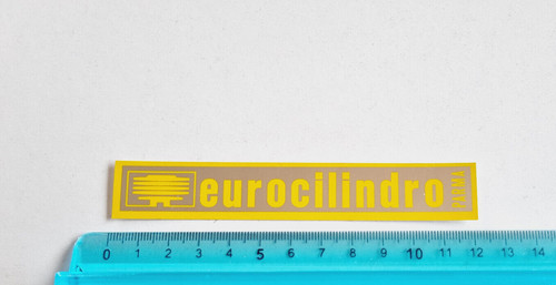 Adesivo eurocilindro parma - adesivo,