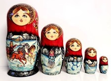 Matrioska  da 5 pezzi (18cm)