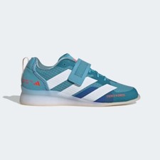 Adidas Adipower III Scarpe da Sollevamento Pesi Uomo Powerlifting Palestra Scarpe da Ginnastica Blu 3
