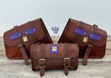 Borse sella moto per Harley Sportster XL 883 XL 1200 borsa attrezzi laterale ...