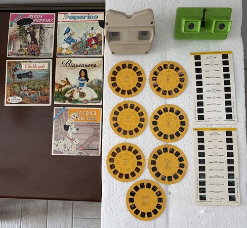 Coppia view master - coppia, dischetti
