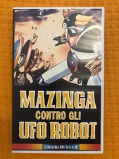 Mazinga contro gli Ufo Robot - VHS - 1985 -Cinehollywood