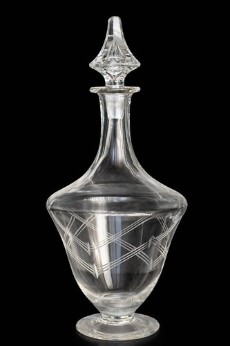 Decanter vetro inciso - in,