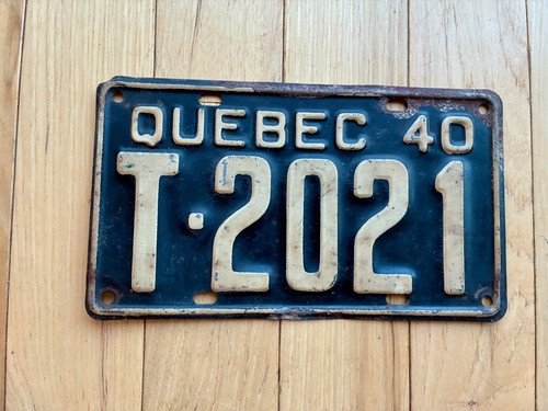 Targa taxi quebec - taxi, 1940